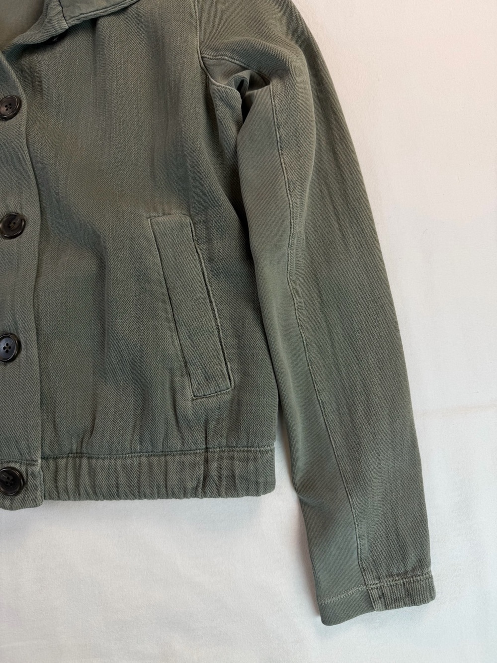 James Perse Olive Green Utility Jacket - Picture 4 of 12